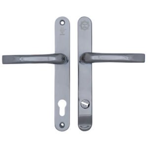 Mila Pro Secure TS007 2* Lever Lever UPVC Multipoint Door Handles - 92mm PZ Sprung 212mm Screw Centres