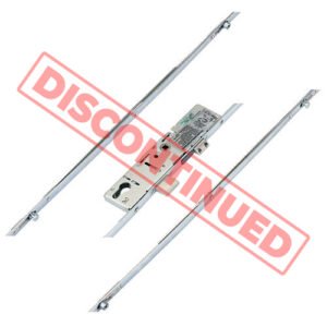 ERA Latch Deadbolt 2 Rollers 2 Mushroom Split Spindle Multipoint Door Lock - Option 2 - 28mm Backset