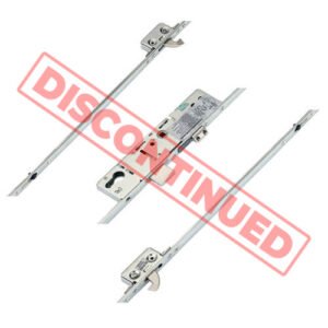 ERA Latch Deadbolt 2 Small Hooks Split Spindle Multipoint Door Lock - Option 3 (top hook to spindle = 680mm)