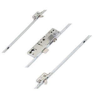 ERA Latch Deadbolt 2 Small Hooks Split Spindle Multipoint Door Lock