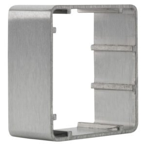 CQR AEBBOX Surface Housing For Request To Exit Buttons (Suits AEB2,AEB5,AEB6 & AEB-KS Switch Range) - Aluminium (LEAD TIME: 2-3 DAYS)