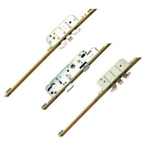 AGB Latch Deadbolt 2 Poseidon Bolts Lift Lever Multipoint Door Lock - Option 1