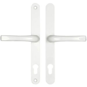 Easyfit Lever Lever UPVC Multipoint Door Handles - 92mm PZ Unsprung 240mm Screw Centres