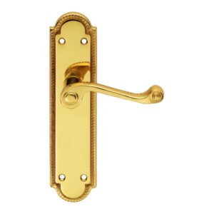 Georgian Shaped Lever On Plate Furniture