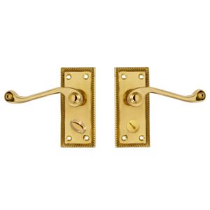 Georgian Lever On Plate Furniture