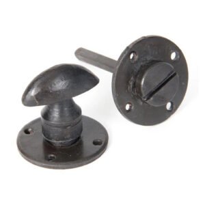 From The Anvil Round Thumbturn Set (Blacksmith) (LEAD TIME: 2-3 DAYS)