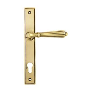 From the Anvil Hinton Lever/Lever Multipoint Door Handles - 92mm PZ Sprung 212mm Screw Centres (LEAD TIME: 2-3 DAYS)
