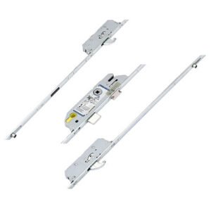 Fuhr Latch Deadbolt 2 Rollers 2 Hooks Key Wind Operated Multipoint Door Lock