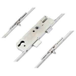GU Europa Latch Deadbolt 2 Tongue Hooks Lift Lever Multipoint Door Lock