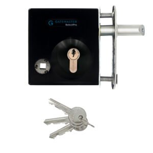Gatemaster Bolt on Gate Lever Operated Deadlocking Latch - Suits 40mm - 60mm Box Sections