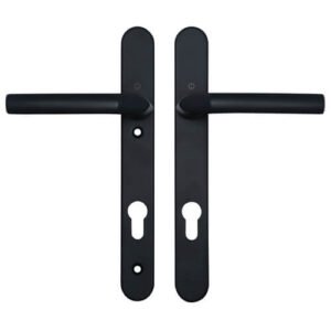 Hoppe Birmingham Lever Lever UPVC Multipoint Door Handles - 92mm PZ Sprung 122mm Screw Centres