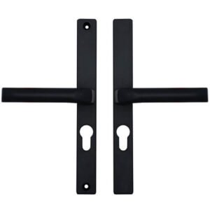 Hoppe London Lever Lever UPVC Multipoint Door Handles - 48mm PZ Sprung 215mm Screw Centres