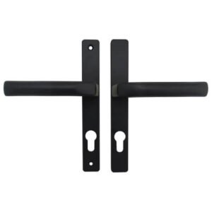 Hoppe London Lever Lever UPVC Multipoint Door Handles - 70mm PZ Unsprung 180mm Screw Centres