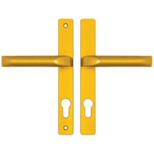 Hoppe London Lever Lever UPVC Multipoint Door Handles - 72mm PZ Unsprung 180mm Screw Centres