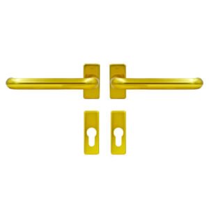 Hoppe Paris Handle Set for Patio Doors with Escutcheons