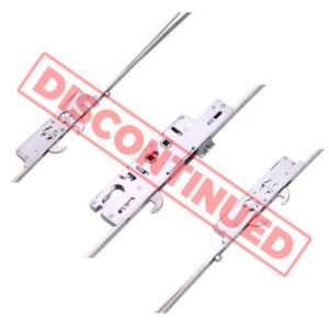 Ingenious Duplex Latch 5 Hook 2 Roller Double Spindle Multipoint Door Lock (top hook to spindle = 733mm)