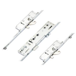 Lockmaster Latch Deadbolt 2 Hooks 2 Anti Lift Pins 2 Rollers Lift Lever or Double Spindle Multipoint Door Lock - Option 1