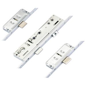 Lockmaster Latch 3 Deadbolts Option 1 Lift Lever or Double Spindle Multipoint Door Lock