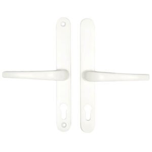 Cego Lever Lever UPVC Multipoint Door Handles - 70mm PZ Sprung 215mm Screw centres