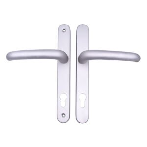 TSS DDA/EA Compliant Lever Lever UPVC Multipoint Door Handles - 92mm PZ Sprung 210mm Screw Centres