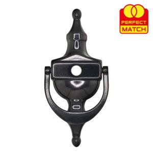 TSS UPVC Door Knockers - With Cut Out For Door Viewer