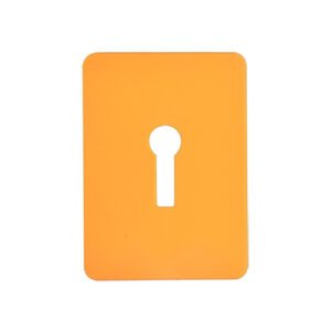 TSS Large UK Stick On Escutcheon