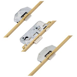 Ucem Latch 3 Deadbolts Key Wind Operated Multipoint Door Lock