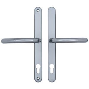 Fab & Fix Blenheim Lever Lever UPVC Multipoint Door Handles - 92mm PZ Sprung 240mm Screw Centres