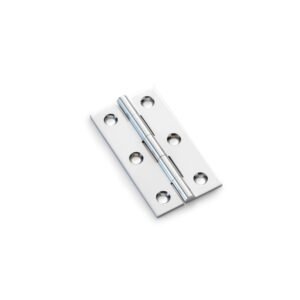 Alexander & Wilks AW064-CH-PC Solid Brass Butt Hinge - Polished Chrome 25" (LEAD TIME: 2-3 DAYS)
